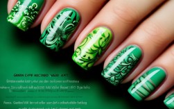 2025绿色创意美甲流行趋势？最新设计图片分享！