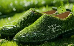 草类创意鞋