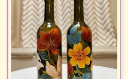 创意酒瓶绘画图片有哪些惊艳灵感？