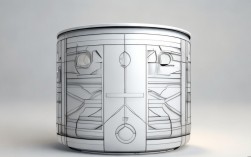 圆柱设计图创意