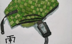 创意伞画，创意伞怎么画