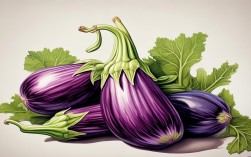 创意茄子画