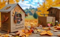 秋天废旧纸箱手工创意，简单又应季？