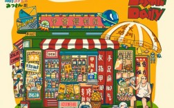 创意报亭设计手绘，如何画出独特报刊亭？