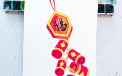 鞭炮的图形创意