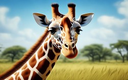 长颈鹿创意画图片，有哪些独特创意？