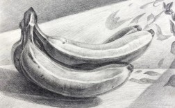 香蕉创意素描