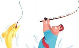 创意钓鱼图片，鱼上钩了吗？