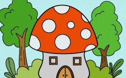 创意小屋简笔画怎么画得又简单又可爱？