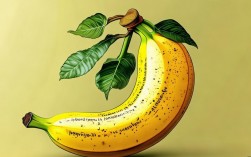 创意画香蕉