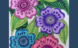 创意多色花，巧制多色花