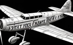 飞机创意黑白装饰画