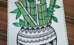 竹子创意，竹子创意画