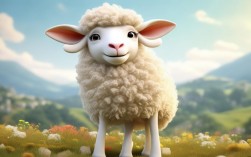 羊创意插画