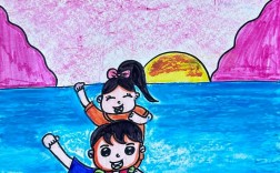 关于父亲节的创意画