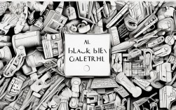 黑白画有创意图片大全，黑白画有创意简单图片