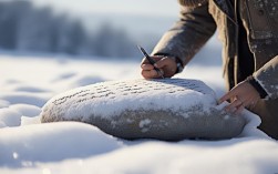 雪地创意写字,用什么工具能写出最清晰又持久的字?