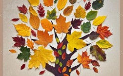 创意落叶拼图