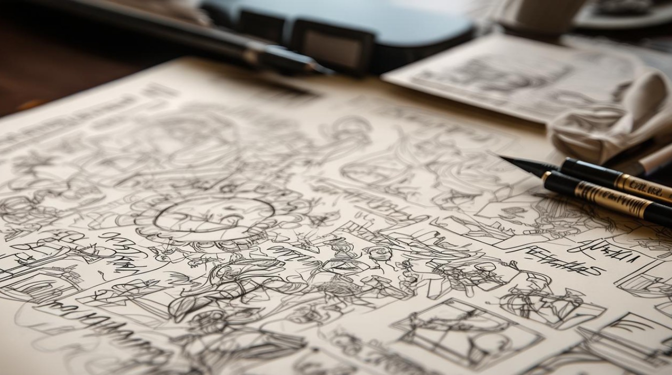 如何用创意素描展现LOL英雄的艺术魅力？-图2