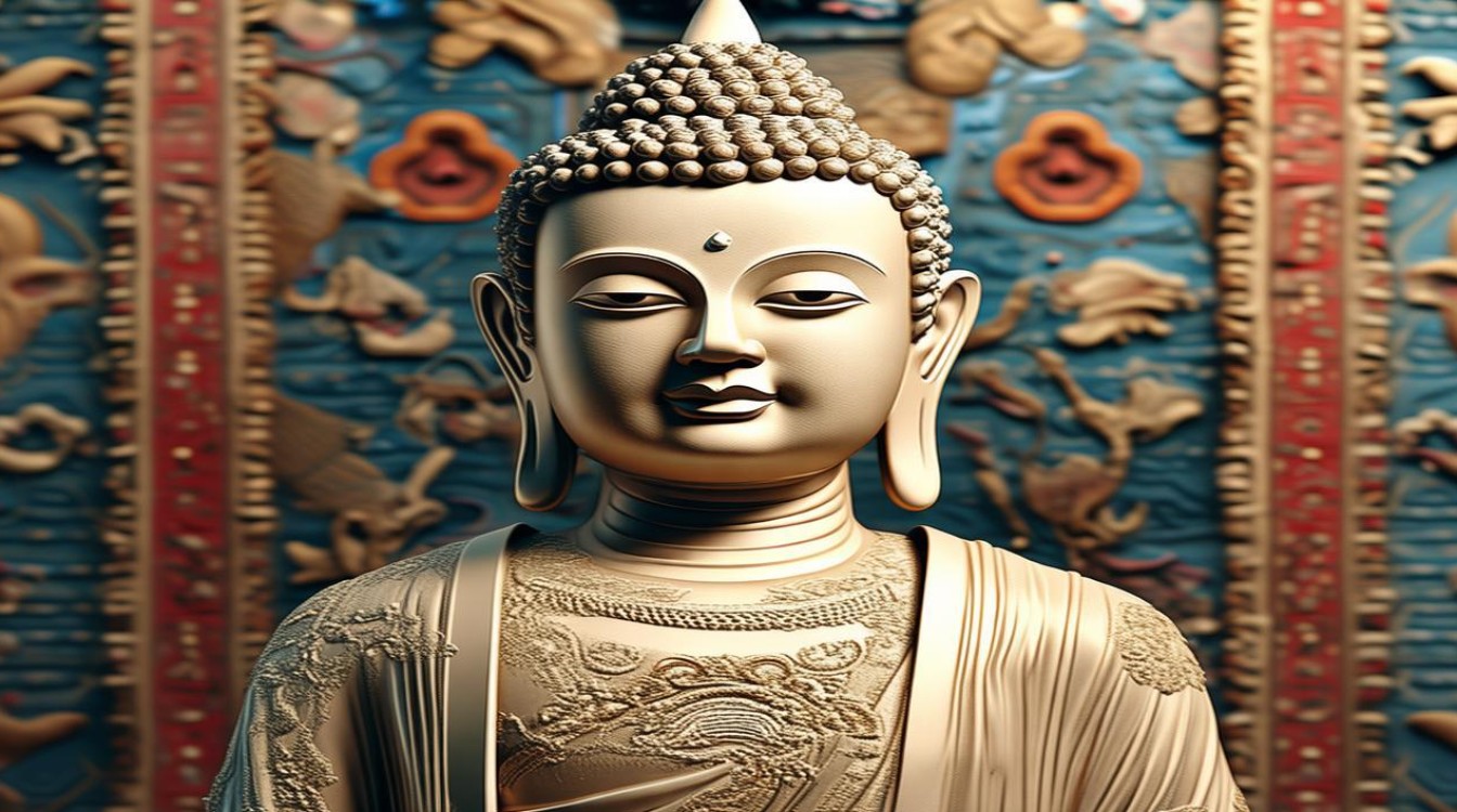 如何用佛创意插画实现传统与现代艺术的完美融合？-图3