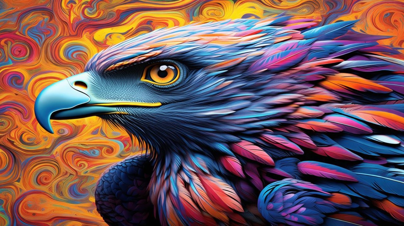 创意鹰画，如何解锁顶级视觉灵感素材库？-图1