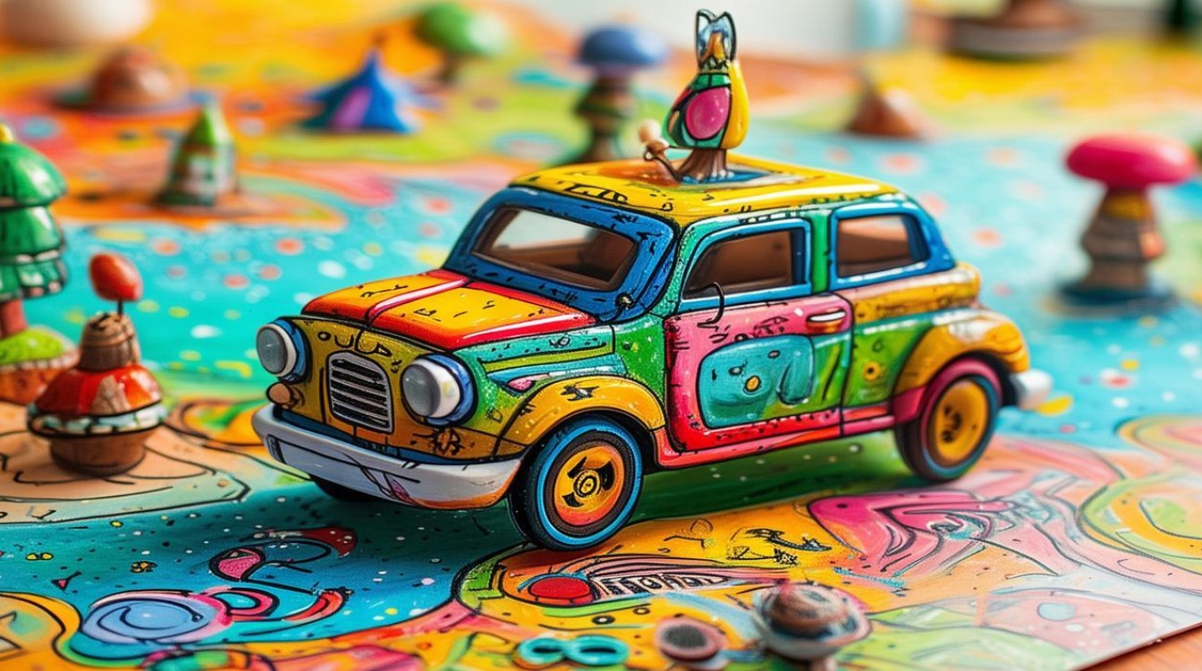 儿童画创意小汽车怎么激发想象力？适合多大孩子玩？-图2