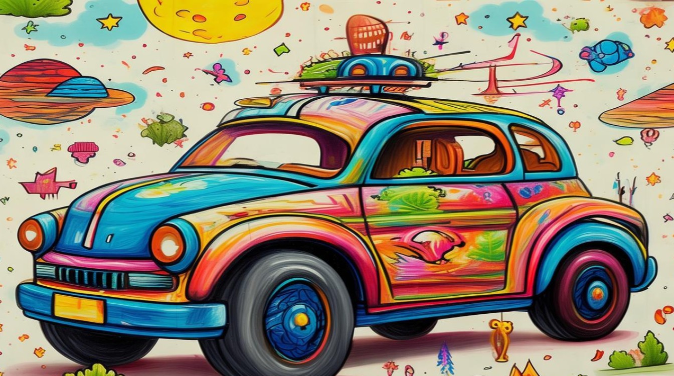 儿童画创意小汽车怎么激发想象力？适合多大孩子玩？-图4