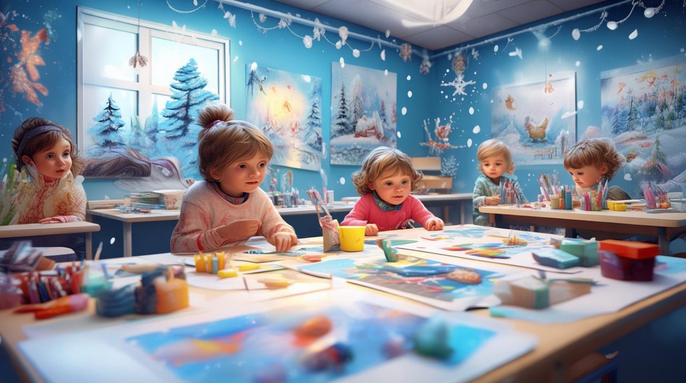 如何在幼儿园用创意画冬天激发孩子的想象力？-图3
