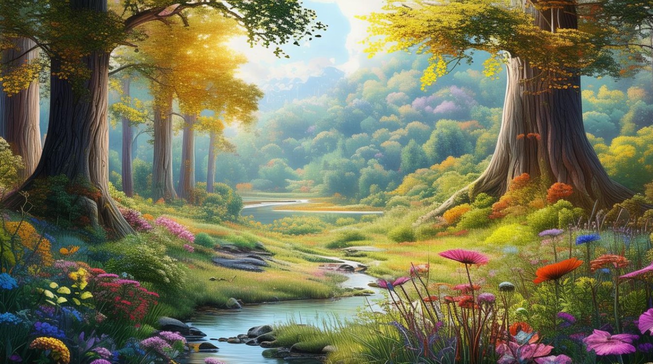 如何寻找创意风景画的灵感与素材？-图2