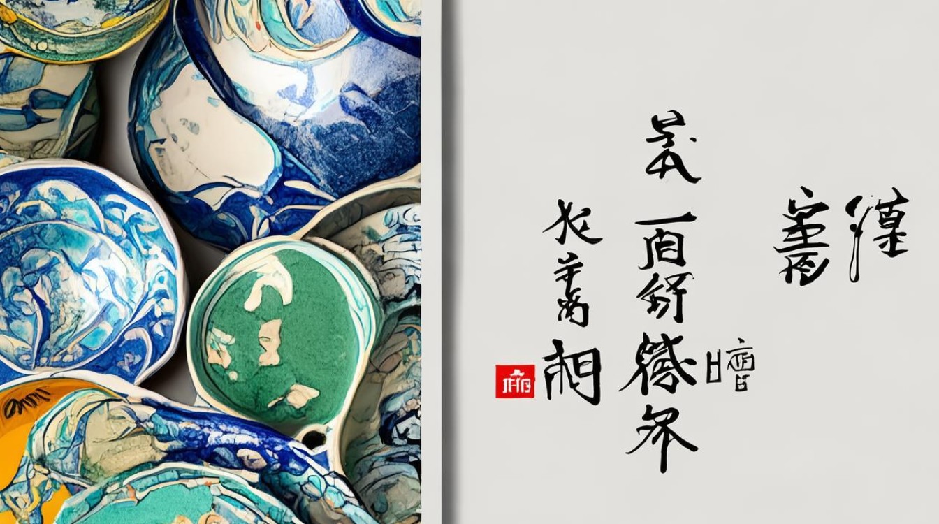 唐三彩创意海报，唐三彩创意海报图片-图1