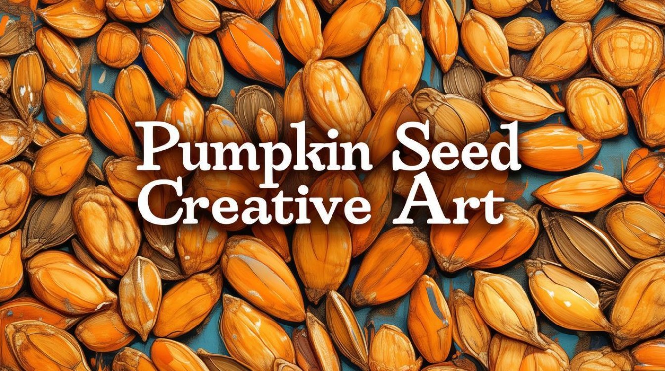 南瓜籽创意画怎么做？家里材料就能动手的教程有吗？-图1