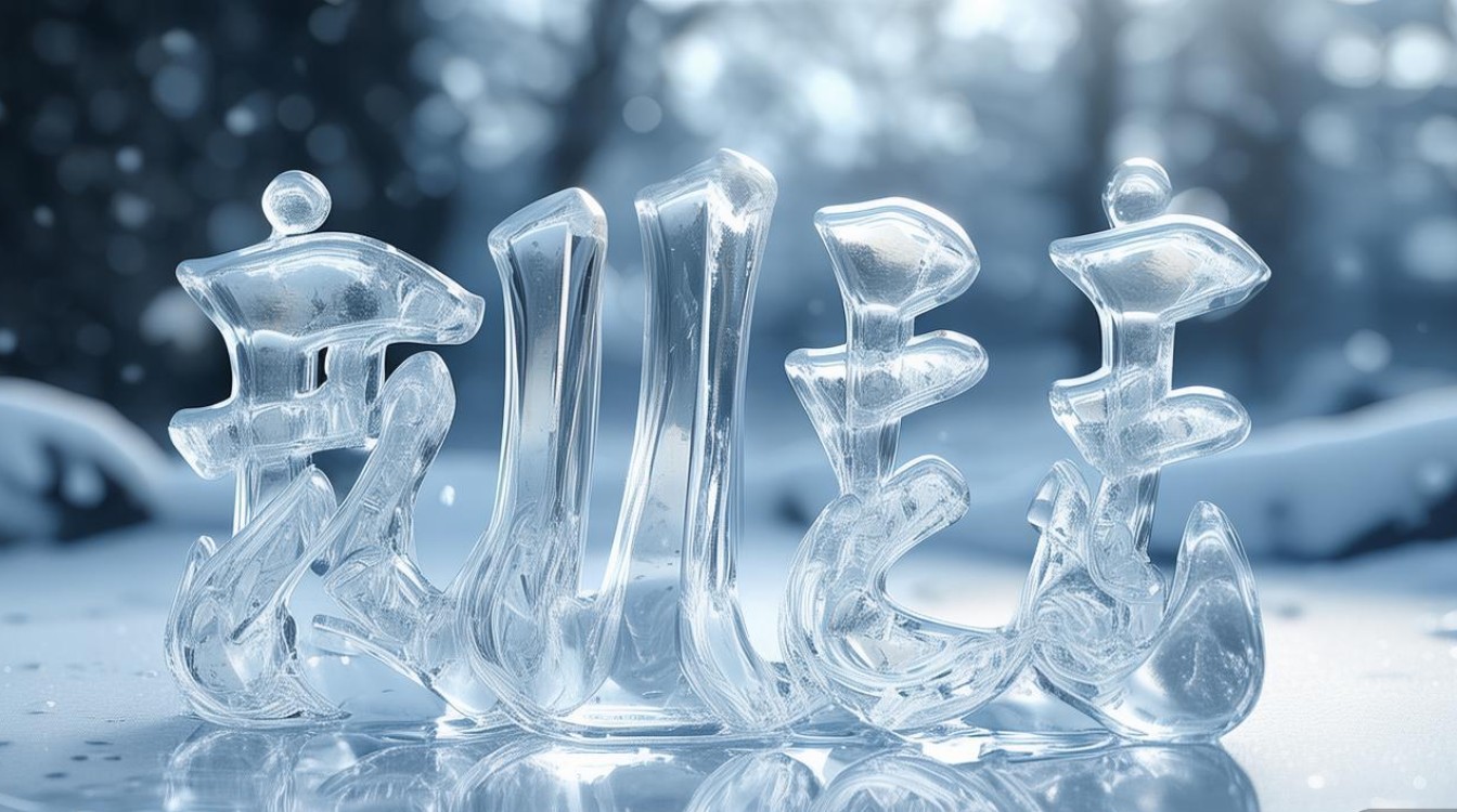 冰创意美术字怎么设计才能又酷又独特？-图1