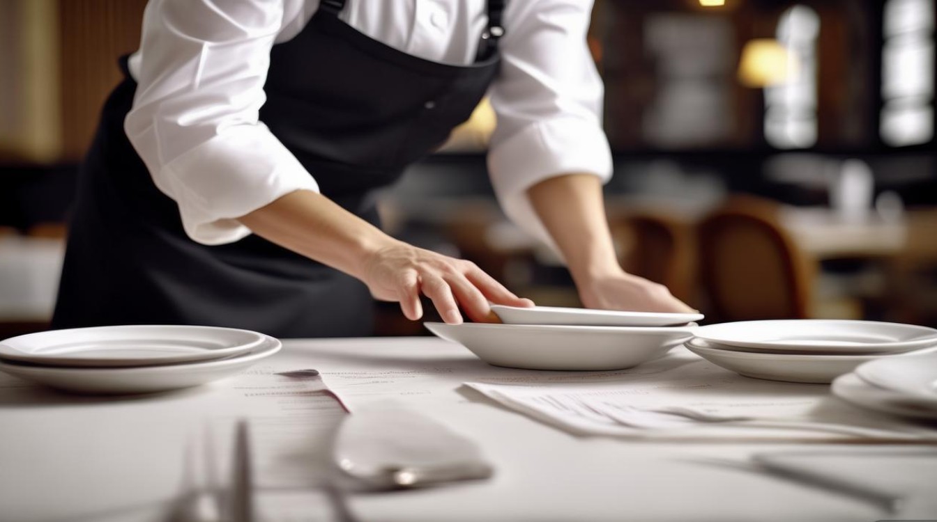 餐饮 收桌 技巧-图1 餐饮 收桌 技巧-图1