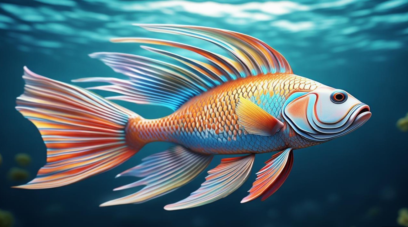 鱼的创意画,鱼也能画画?这画到底有多惊艳?-图1 鱼的创意画,鱼也能画画?这画到底有多惊艳?-图1