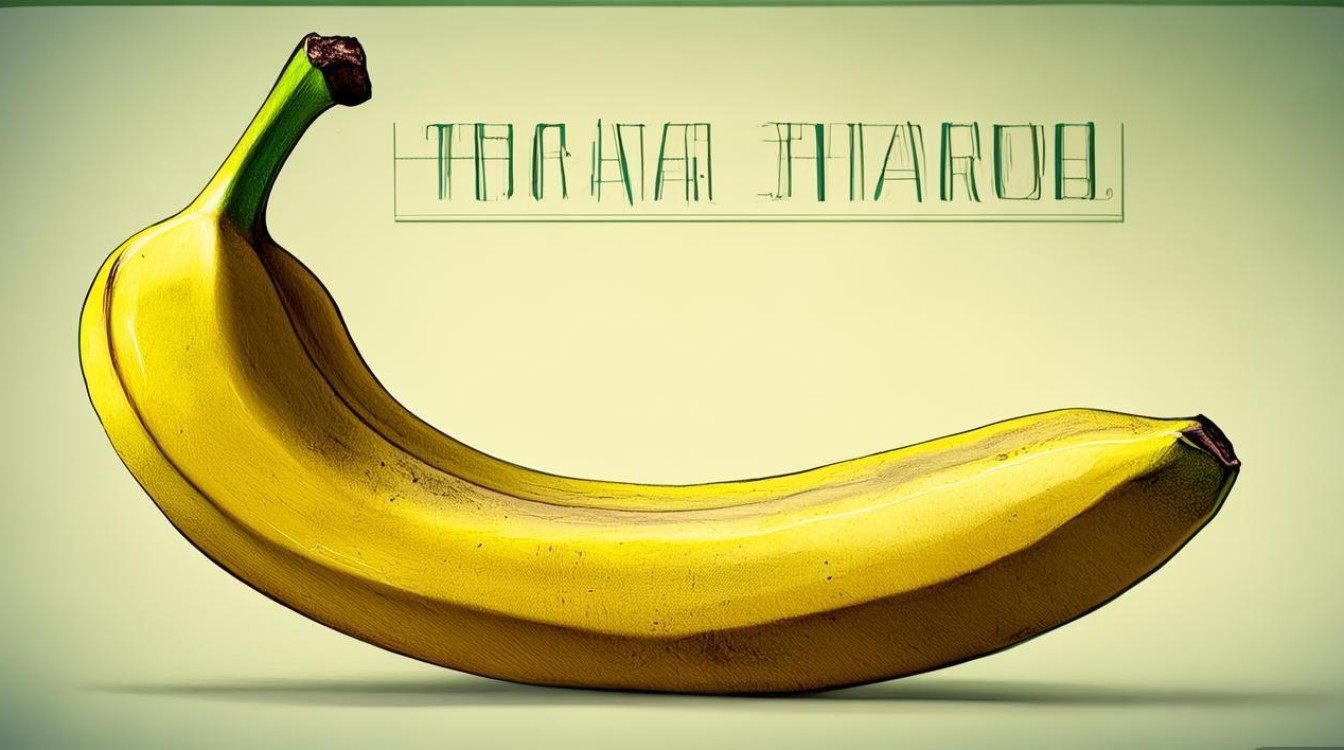 香蕉创意图片有哪些新奇拍摄角度和创意灵感？-图1