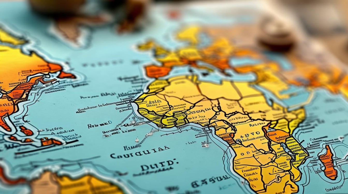 创意旅游地图手绘-图1