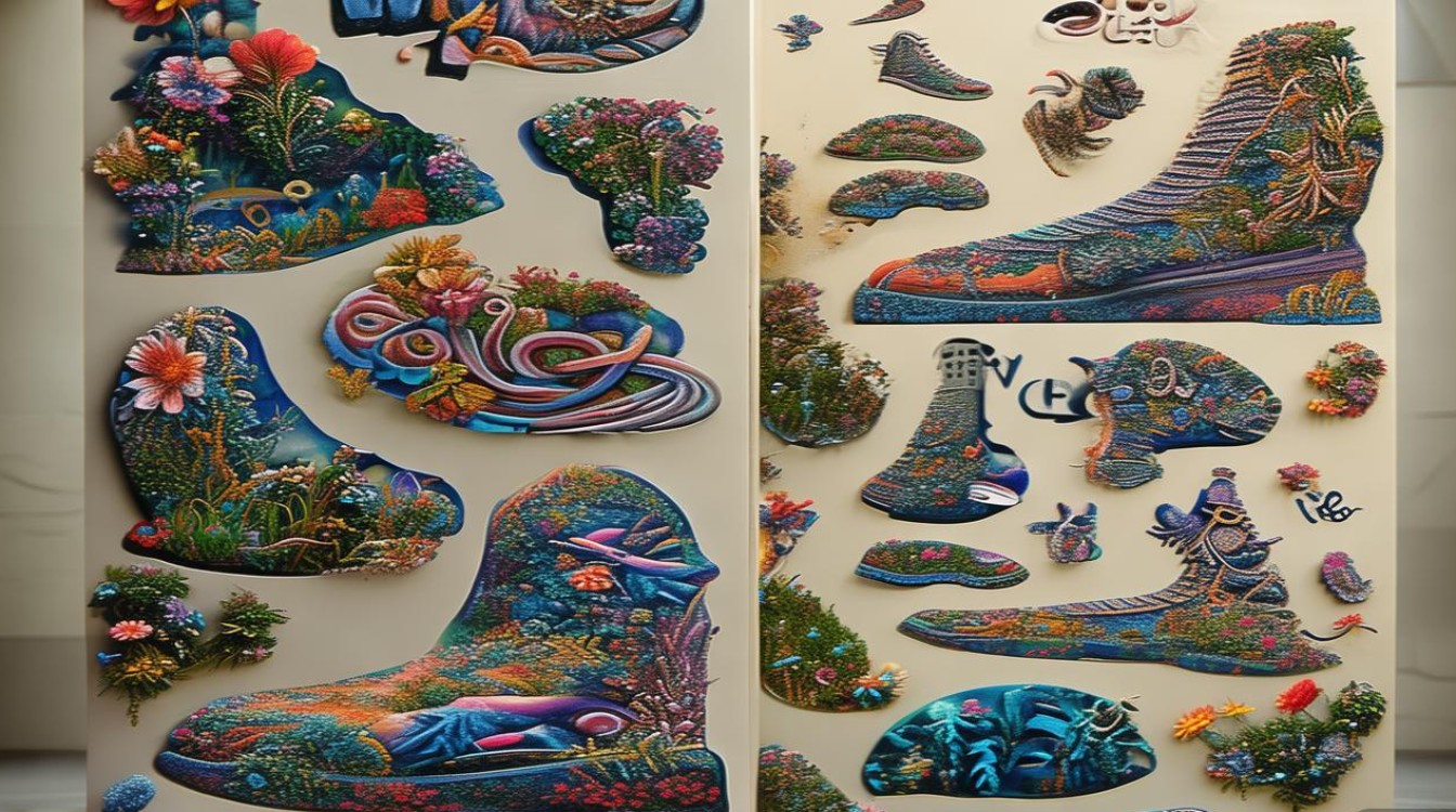 鞋印创意画爆红!你get到这种新潮艺术了吗?-图1 鞋印创意画爆红!你get到这种新潮艺术了吗?-图1