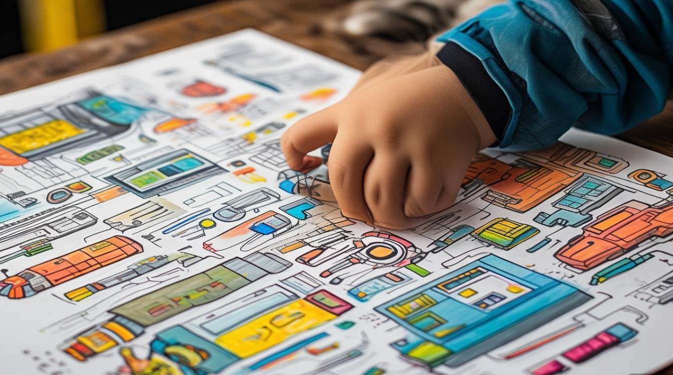 儿童科技创意画-图1