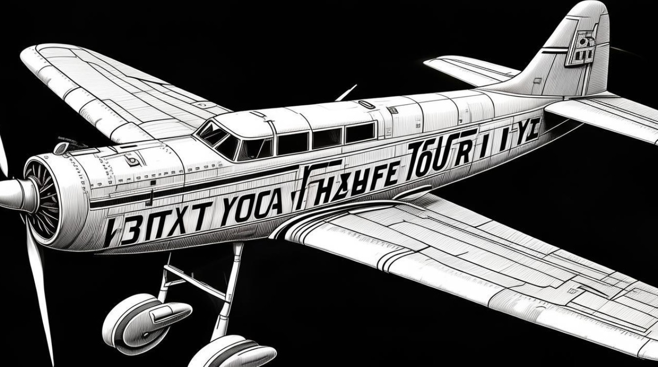 2025最火飞机黑白装饰画？创意家居新宠！-图1