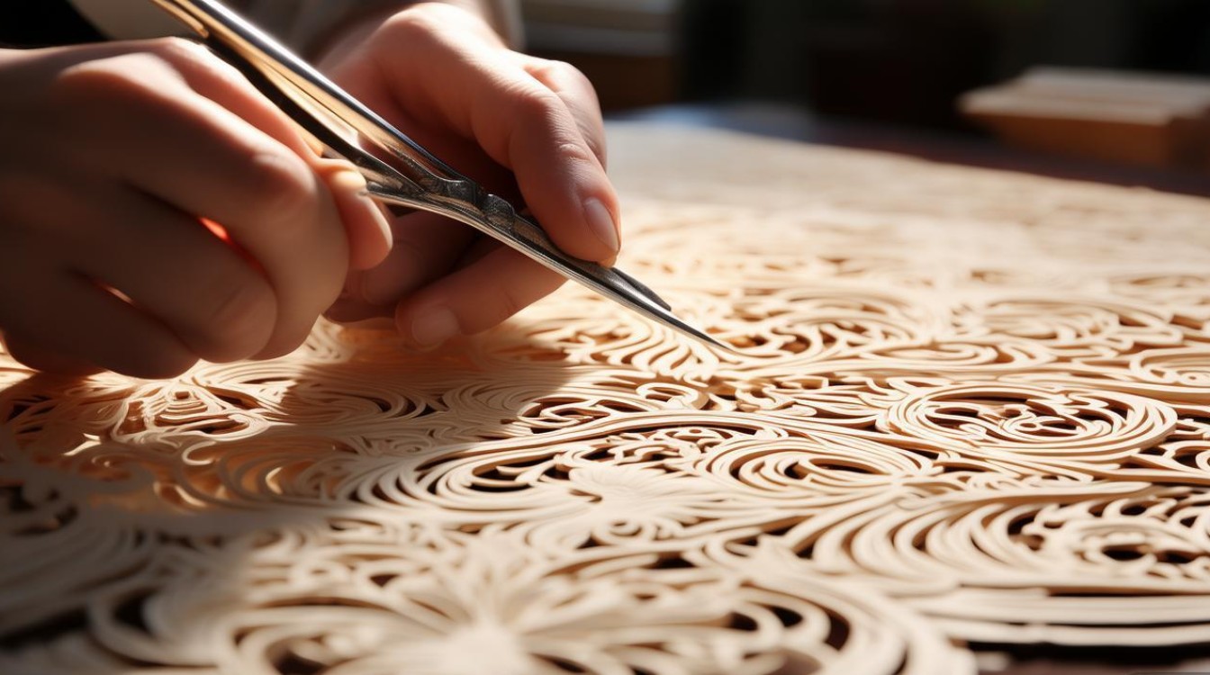 剪纸技巧描写-图1