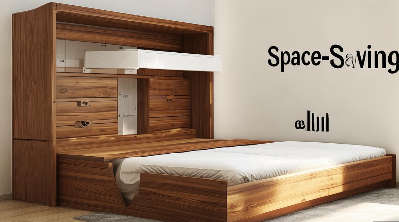 节省空间的创意床设计-图1