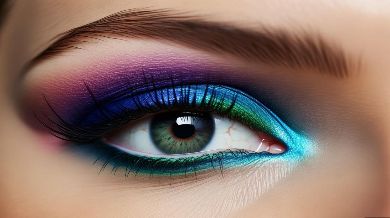 2025春夏流行什么创意眼影？-图1
