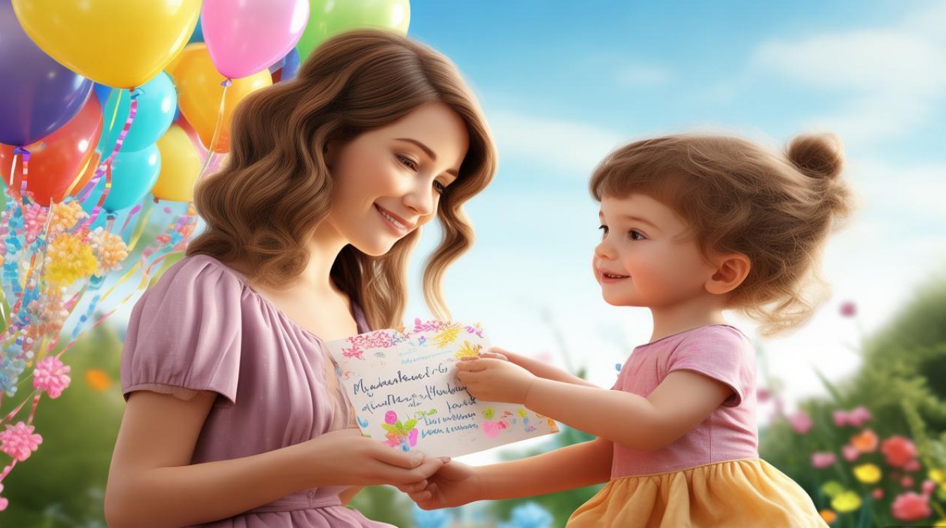 2025母亲节儿童画创意图片有哪些新玩法？-图1