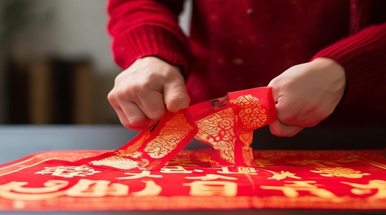 旧对联怎么撕才干净不留胶？2025年新技巧来了！-图1