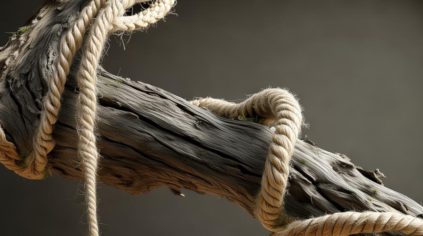 枯树枝和麻绳创意手工-图1 枯树枝和麻绳创意手工-图1