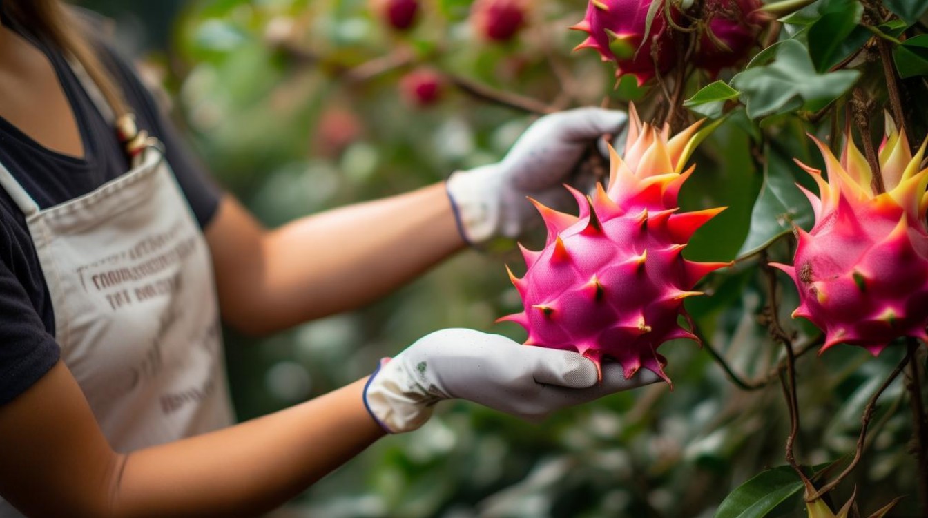 摘火龙果技巧-图1 摘火龙果技巧-图1