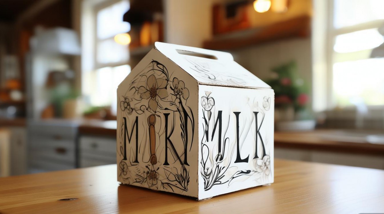 牛奶盒子创意手工图片-图1 牛奶盒子创意手工图片-图1