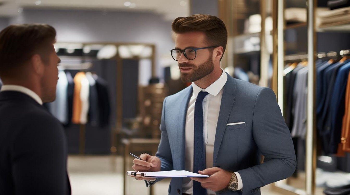 男装导购员销售技巧和话术-图1