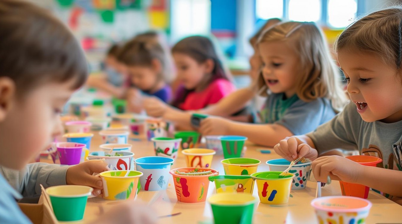 幼儿园创意纸杯手工-图1