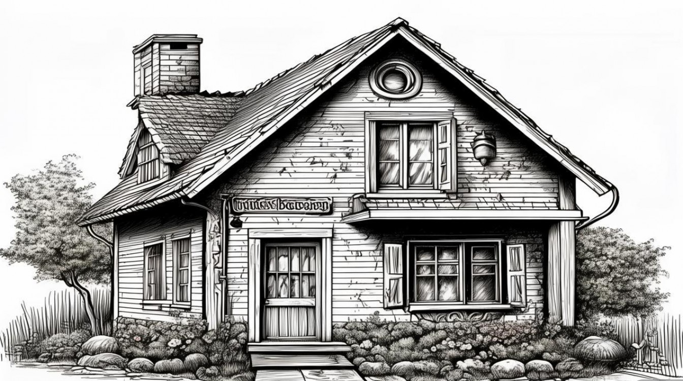 2025年最火房子简笔画创意，你会画吗？-图1